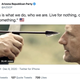 Illustration for article titled It's Totally Fine to Beg Trump Supporters to Die for Him, Twitter Says